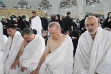 Turkish President Performs Umrah Rituals