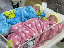The twins are in a stable condition. (Photo: Suckhoedoisong.vn)