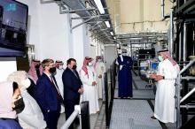 U. S. Consul General in Dhahran Commends Industrial Progress in Jubail Industrial City