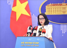 Spokesperson of the Ministry of Foreign Affairs Pham Thu Hang (Photo: VNA)
