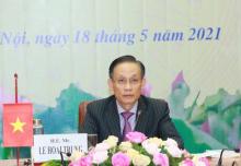 Chairman of the Party Central Committee’s Commission for External Relations Le Hoai Trung (Photo: VNA)