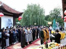 At the requiem to commemorate Vietnamese martyrs held in Truc Lam-Kharkov pagoda in Ukraine (Photo: VNA)