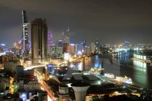 A corner of Ho Chi Minh City, which is striving to turn itself into a smart city. (Photo: VNA)