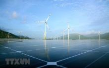 A solar and wind power project in Ninh Thuan province (Photo: VNA)