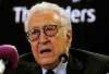 Brahimi Highlights Iranˈs Key Role In Settling Syrian Conflict