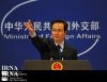 China opposses to military action on Iran, Chinese FM spokesman says