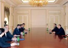 AZERBAIJAN PRESIDENT RECEIVES EU SPECIAL REPRESENTATIVE FOR SOUTH CAUCASUS