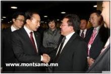STATE HEAD MEETS BAN KI-MOON
