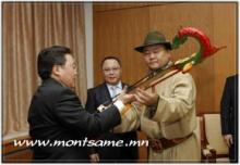 MORIN KHUUR OF HONOR PRESENTED