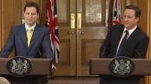 Divisions exposed in UK coalition
