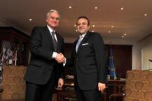 Turkey's EU negotiator meets U.S. ambassador