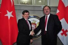 Turkish Foreign Minister in Georgia