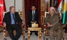 Barazani, Turkish official discuss bilateral relations