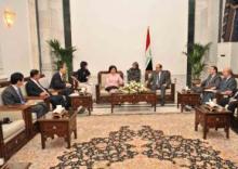 Maliki to Korean delegation: We want to shorten time for reconstruction