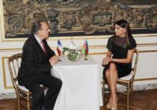 President of Heydar Aliyev Foundation holds meetings and attends events in Paris as part of Days of Culture of Azerbaijan