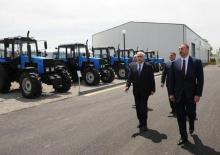 President Ilham Aliyev visits school in Gasimbeyli village of Sabirabad region