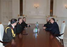 President Ilham Aliyev receives Turkish delegation led by Land Forces Training and Doctrine Command Commander Saldiray Berk