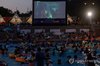 Outdoor film screening