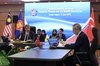 KUALA LUMPUR, July 11 -- Foreign Minister Datuk Seri Mohamad Hasan (left) chairs the trilateral meeting between Malaysia, Turkiye and the ASEAN Secretariat, in conjunction with the 58th ASEAN Foreign Ministers’ Meeting (AMM) and related meetings at the Kuala Lumpur Convention Centre today.  Also present are Turkish Foreign Minister Hakan Fidan (right).  --fotoBERNAMA (2025) COPYRIGHT RESERVED