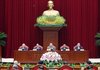 Party General Secretary To Lam and other leaders at the gathering. (Photo: VNA)