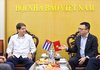 Chairman of the Vietnam Journalists’ Association (VJA) Le Quoc Minh (right) meets with Jorge Legañoa Alonso, President of Cuba’s Prensa Latina news agency, on December 2. (Photo: VNA)